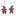 2 Pcs - Gingerbread Christmas Hanging Ornament