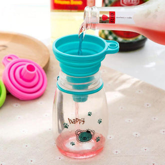 3 Pcs - Collapsible Kitchen Funnel