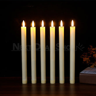 6 Pcs - Flameless LED Candle with Remote