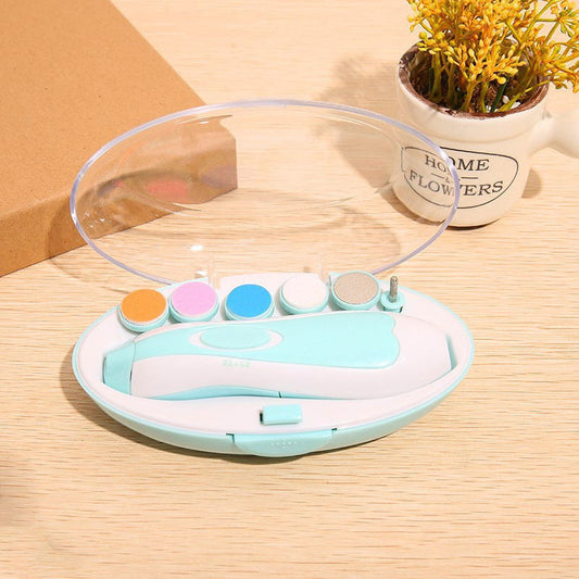 Electric Baby Nail Trimmer - Infant Gentle Nail Polishing Care Tool