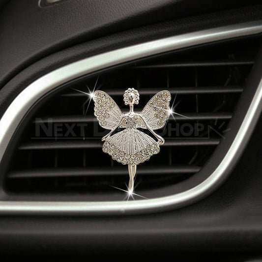 Rhinestone Angel Car Air Freshener - Vehicle Interior Scent Decor Ornament