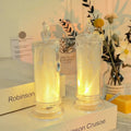 LED Flameless Crystal Candle Light - Home Wedding Holiday Party Decor