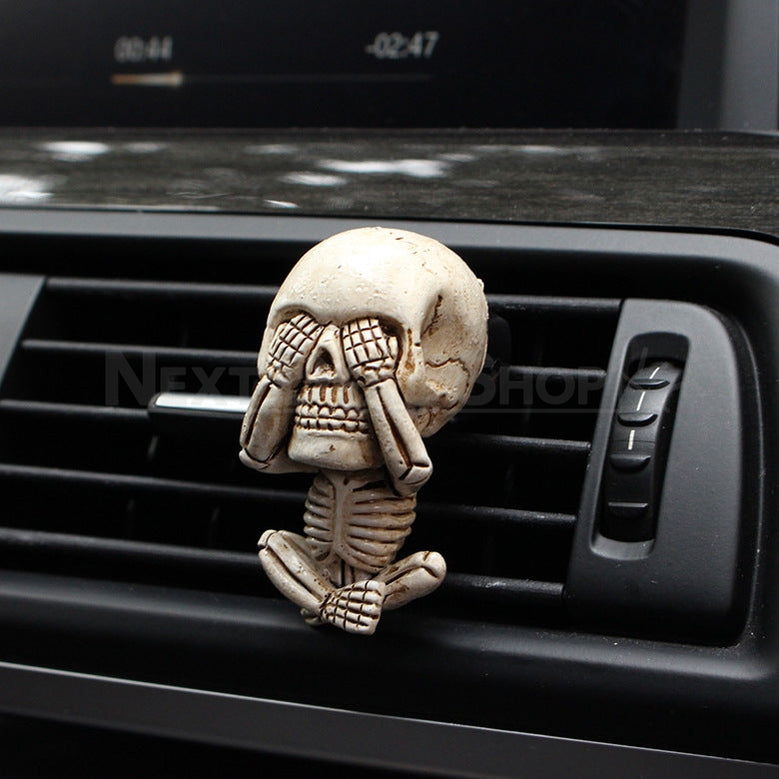 Skeleton Car Air Freshener - 3 Pcs, Halloween Car Interior Fragrance Decor