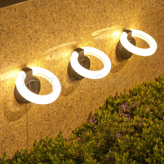 Rotatable Solar Powered Led Ring Light
