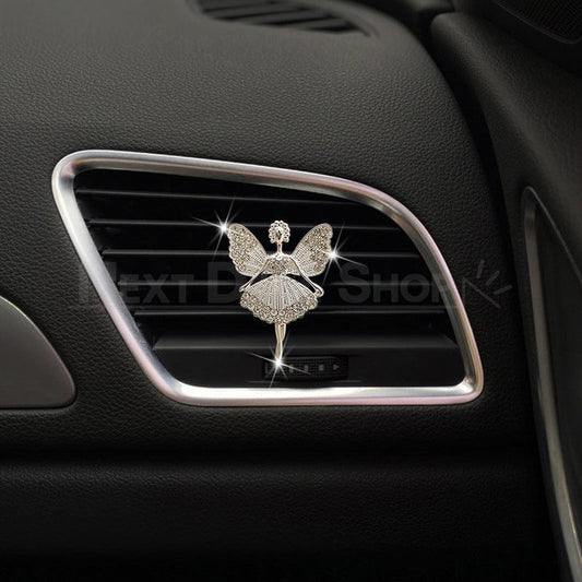 Rhinestone Angel Car Air Freshener - Vehicle Interior Scent Decor Ornament