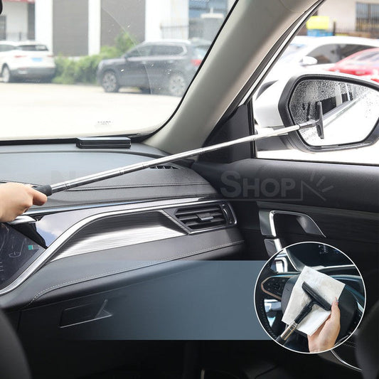 Retractable Car Side Mirror Wiper
