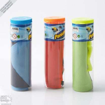 3 Pcs Tangle Free Toy Parachute - Simply Toss it High and Watch it Fly!
