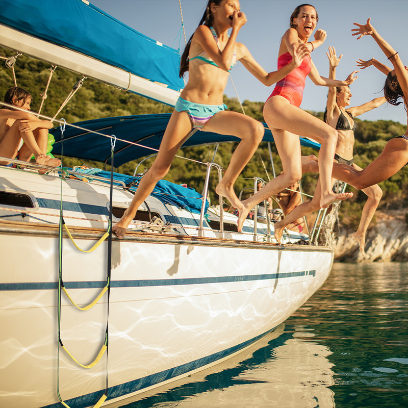Portable Boat Boarding Rope Ladder-Next Deal Shop-Next Deal Shop