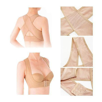 Posture Corrector Corset Bra X Strap Vest- Prevent Humpback!