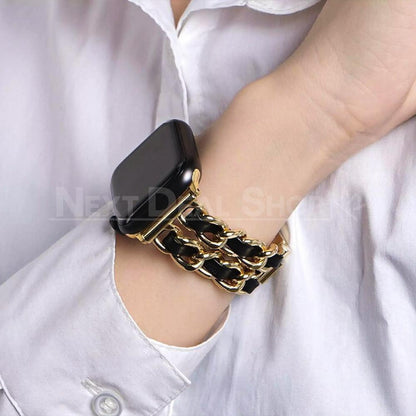 Premium Apple Watch Chain Band-Next Deal Shop-Next Deal Shop