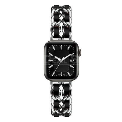 Premium Apple Watch Chain Band-Next Deal Shop-Sliver-42/44MM-Next Deal Shop