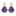 Purple Petal Flower Earrings-Next Deal Shop-Next Deal Shop