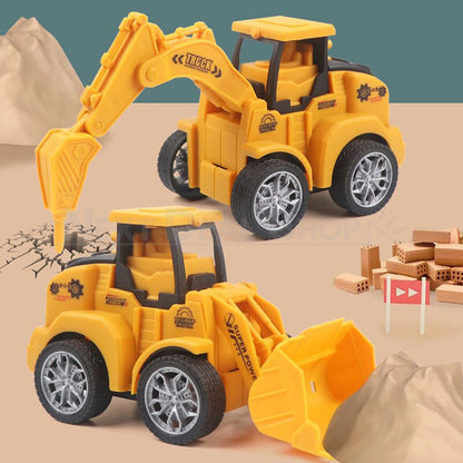 Push and Go Construction Vehicle Toy-Next Deal Shop-Next Deal Shop