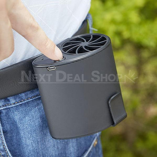 Rechargeable Mini Waist Hanger Fan-Next Deal Shop-Next Deal Shop