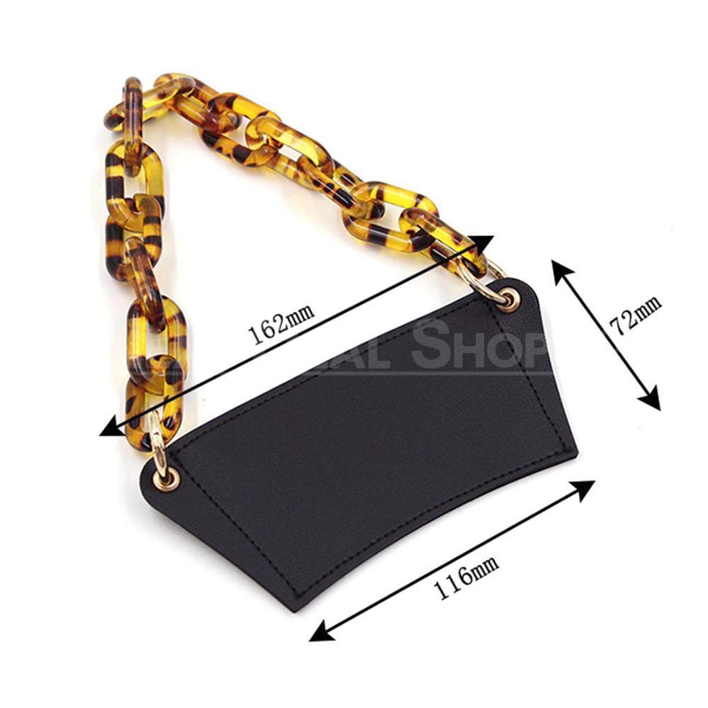 Reusable Coffee Sleeve with Big Chain Handle Strap-Next Deal Shop-Next Deal Shop