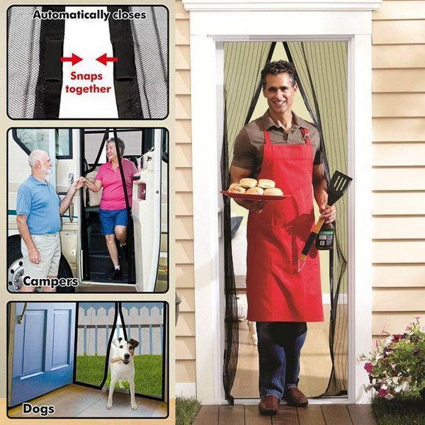 Magnetic Magic Mesh - Keep the Bugs Out! - Next Deal Shop
 - 2