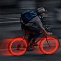 2 Pcs Super Bright LED Cycling Spoke Lights - Bicycle Wheel Night Safety Warning Light
