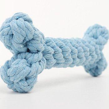 Pet Cotton Rope Chew Toy Bone - Next Deal Shop
 - 2