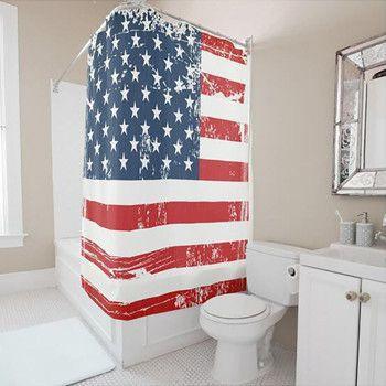 Proud to Be American Shower Curtain - Next Deal Shop
 - 1