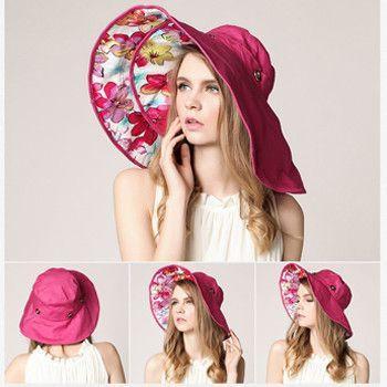 Large Brim Floppy Foldable Roll Up Beach Hat - Sun Protective Rating of UPF 50+ - Next Deal Shop
 - 7