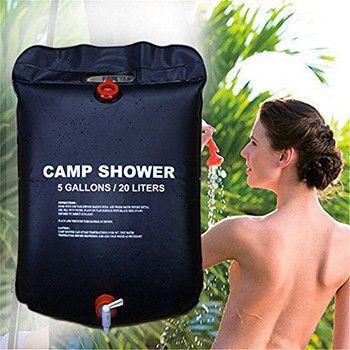 5 Gallon Solar Heated Shower Bag - Ideal for Traveling, Hiking, Backpacking, and Camping! - Next Deal Shop
 - 1