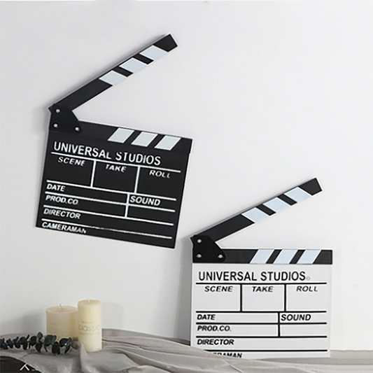 Decorative Wooden Clapboard - Great for Pretend Play, Kids Room