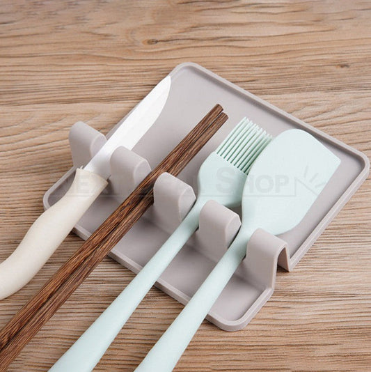 Silicone Spoon Rest with Drip Pad-Next Deal Shop-Next Deal Shop
