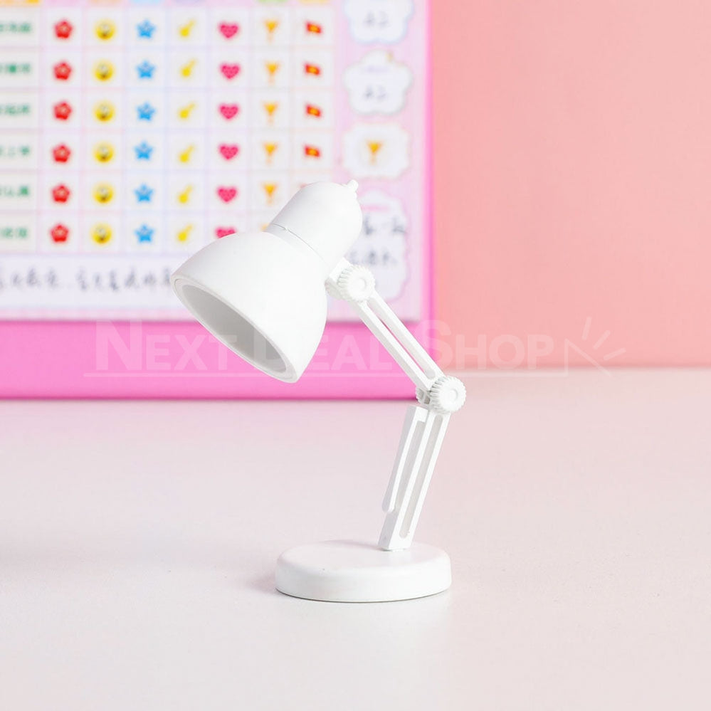 Simple Design LED Mini Table Lamp with Clip-Next Deal Shop-White-Next Deal Shop