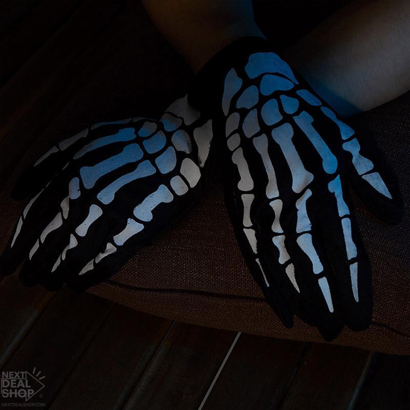 Fancy 3D Skeleton Gloves