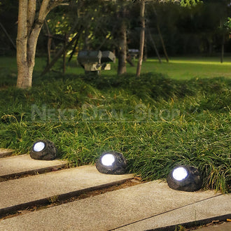 Solar Powered Garden Landscape Rock Light