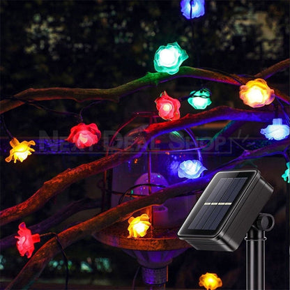 Solar-Powered LED Rose String Lights-Next Deal Shop-Next Deal Shop