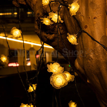 Solar-Powered LED Rose String Lights-Next Deal Shop-Next Deal Shop