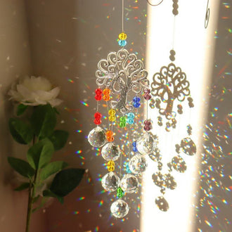 Sparkling Tree Crystal Suncatcher