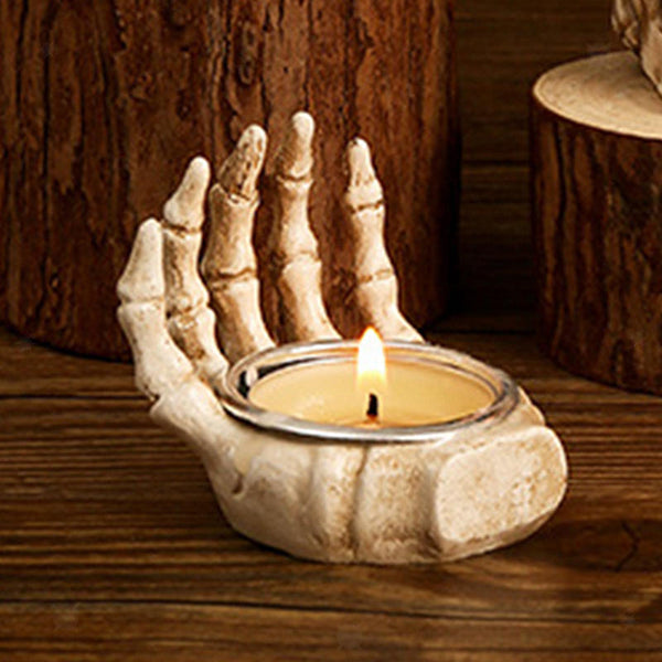 Spooky Skeleton Hand Candle Holder Next Deal Shop UK