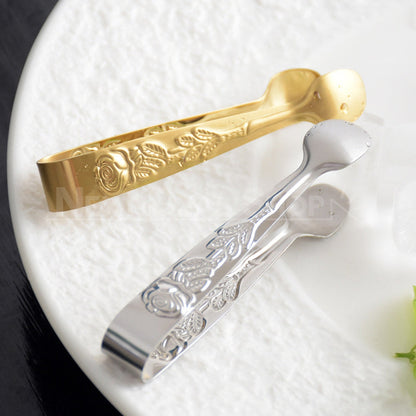 Stainless Steel Mini Serving Tongs-Next Deal Shop-Next Deal Shop