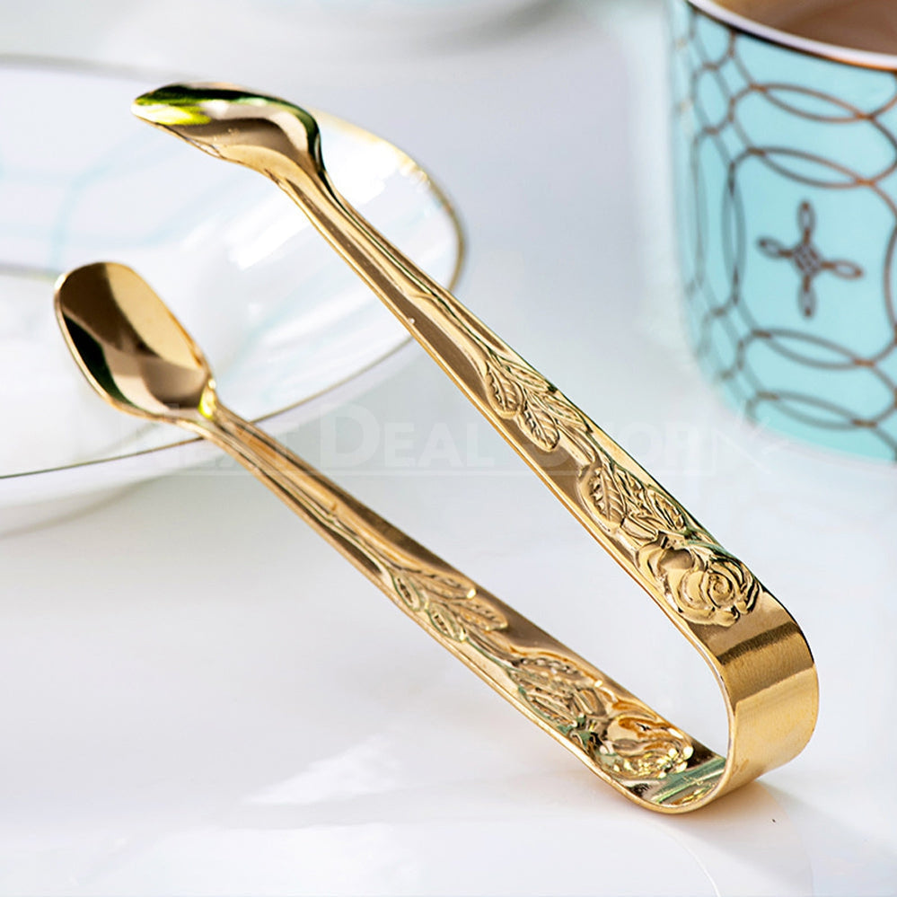 Stainless Steel Mini Serving Tongs-Next Deal Shop-Next Deal Shop