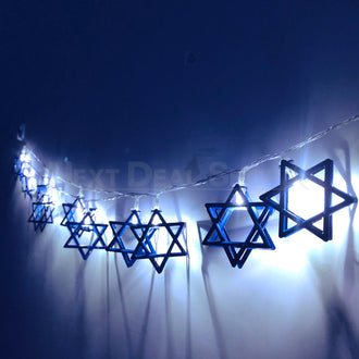Star of David Fairy String Lights
