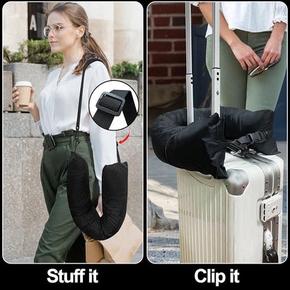 Stuffable Travel Pillow Storage Bag-Next Deal Shop-Next Deal Shop