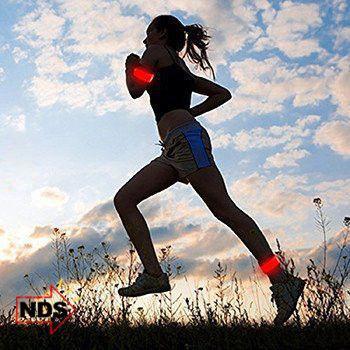 LED Fitness Armband - Stay Visible at Night! (8 Colors)