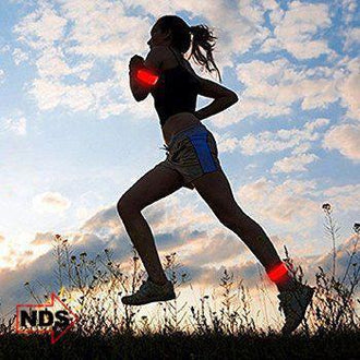 LED Fitness Armband - Stay Visible at Night! (8 Colors)
