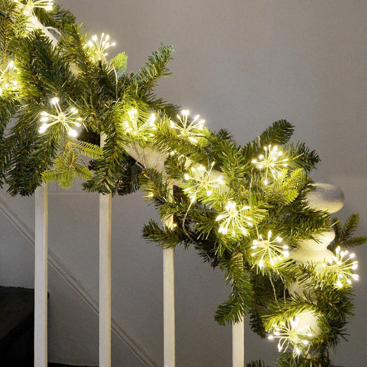 USB Powered Festive Starburst LED String Light -  Home Wedding Holiday Lighting Decor