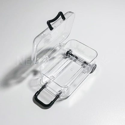 Transparent Mini-Suitcase Storage Box Decoration-Next Deal Shop-Next Deal Shop