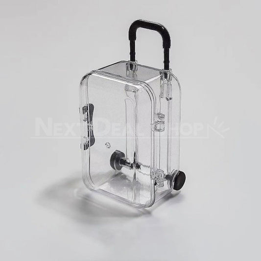 Transparent Mini-Suitcase Storage Box Decoration-Next Deal Shop-Next Deal Shop