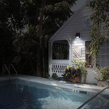 Solar-Powered Motion Sensor Security Light - No Wiring Needed, Easy Installations
