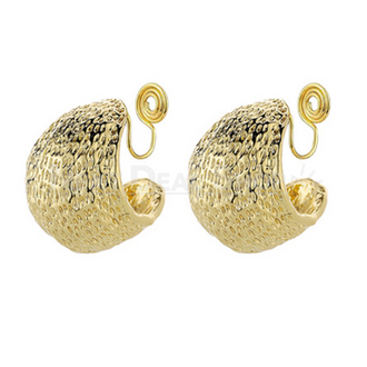 Vintage Ornate Textured Earrings