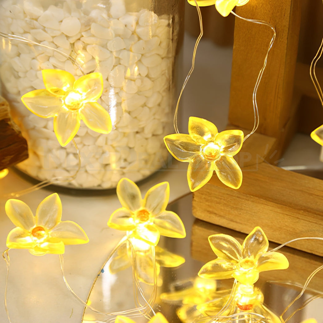 Warm-White Blossom Flower String Light-Next Deal Shop-Next Deal Shop