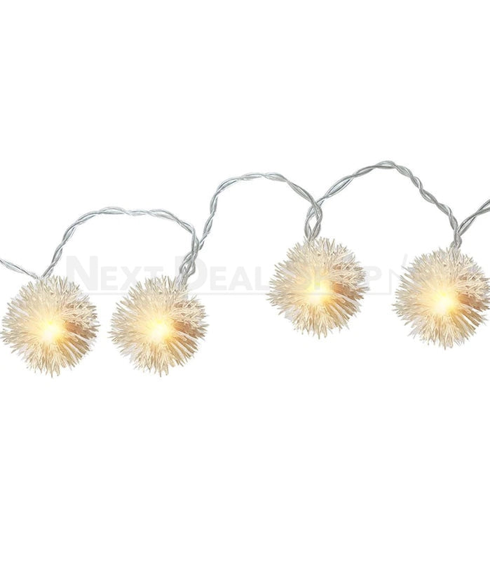 Warm White Dandelion LED String Lights (Battery Operated)-Next Deal Shop-Next Deal Shop