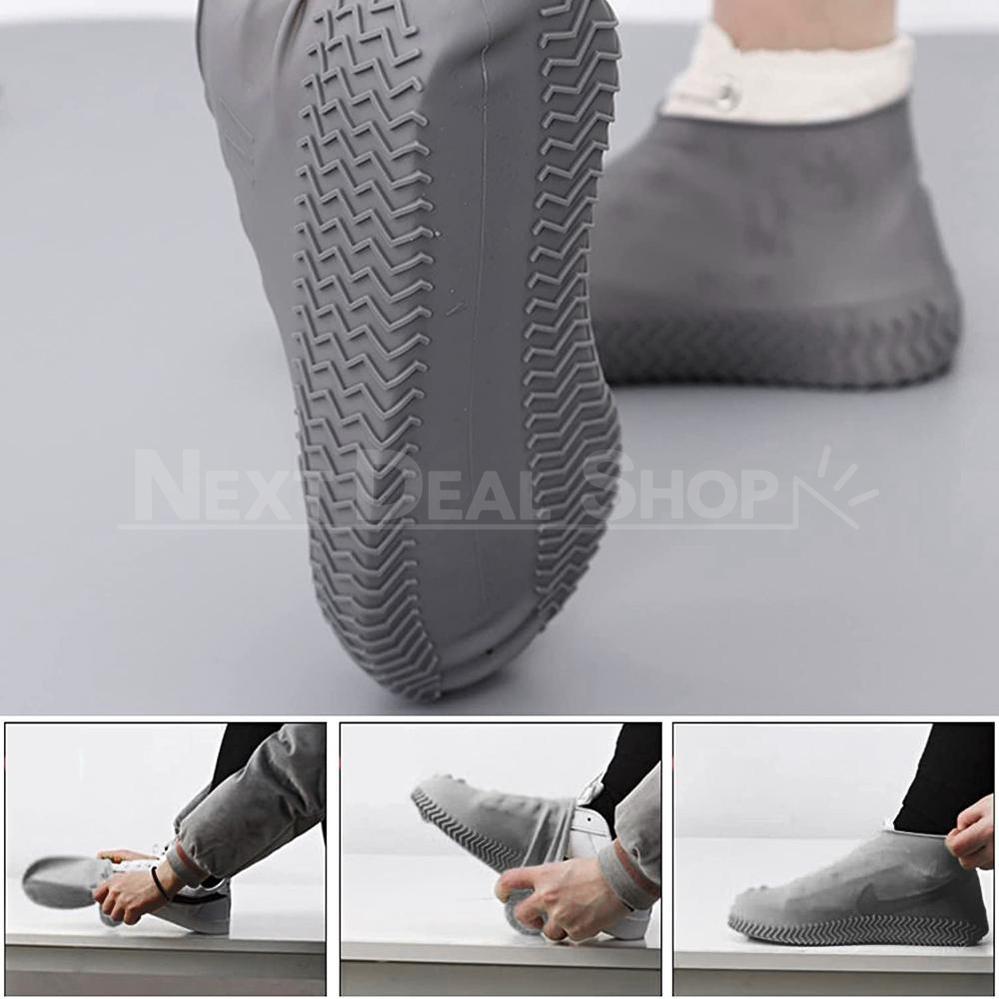 Waterproof Silicone Reusable Shoe Cover-Next Deal Shop-Next Deal Shop