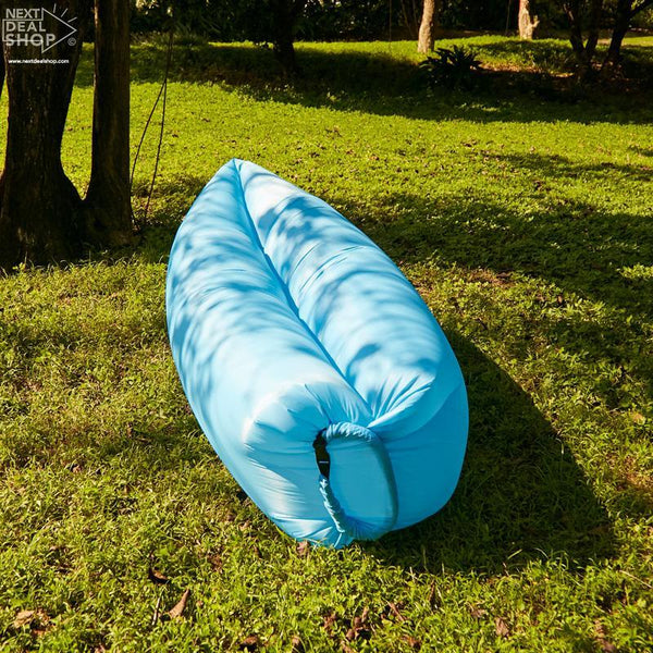 Inflatable Outdoor Air Lounger Perfect for Camping, Beach or Picnics