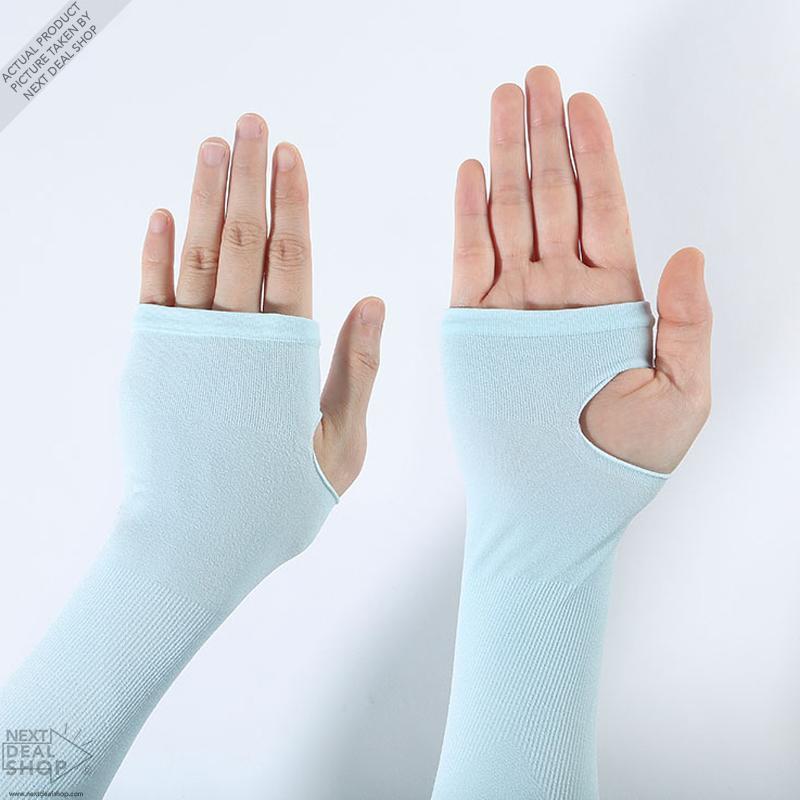 UV Protection Arm Sleeves - Great for Fishing, Golfing, and Driving!